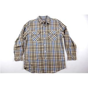 Surf Pendleton Men M L Sleeve Casual Button Shirt